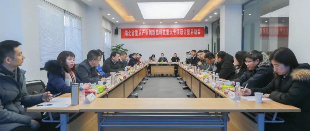 湖北省重点产业创新链科技重大专项启动会在健民集团隆重召开