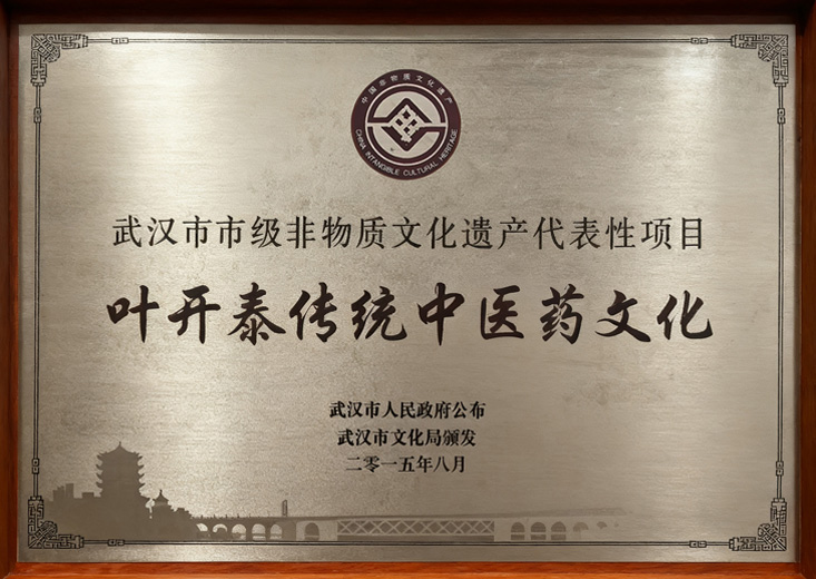 叶开泰传统中医药文化
